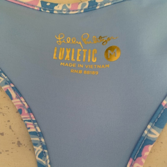 Lilly Pulitzer Luxletic Mina Bra Tank size Medium NWT - Picture 3 of 6